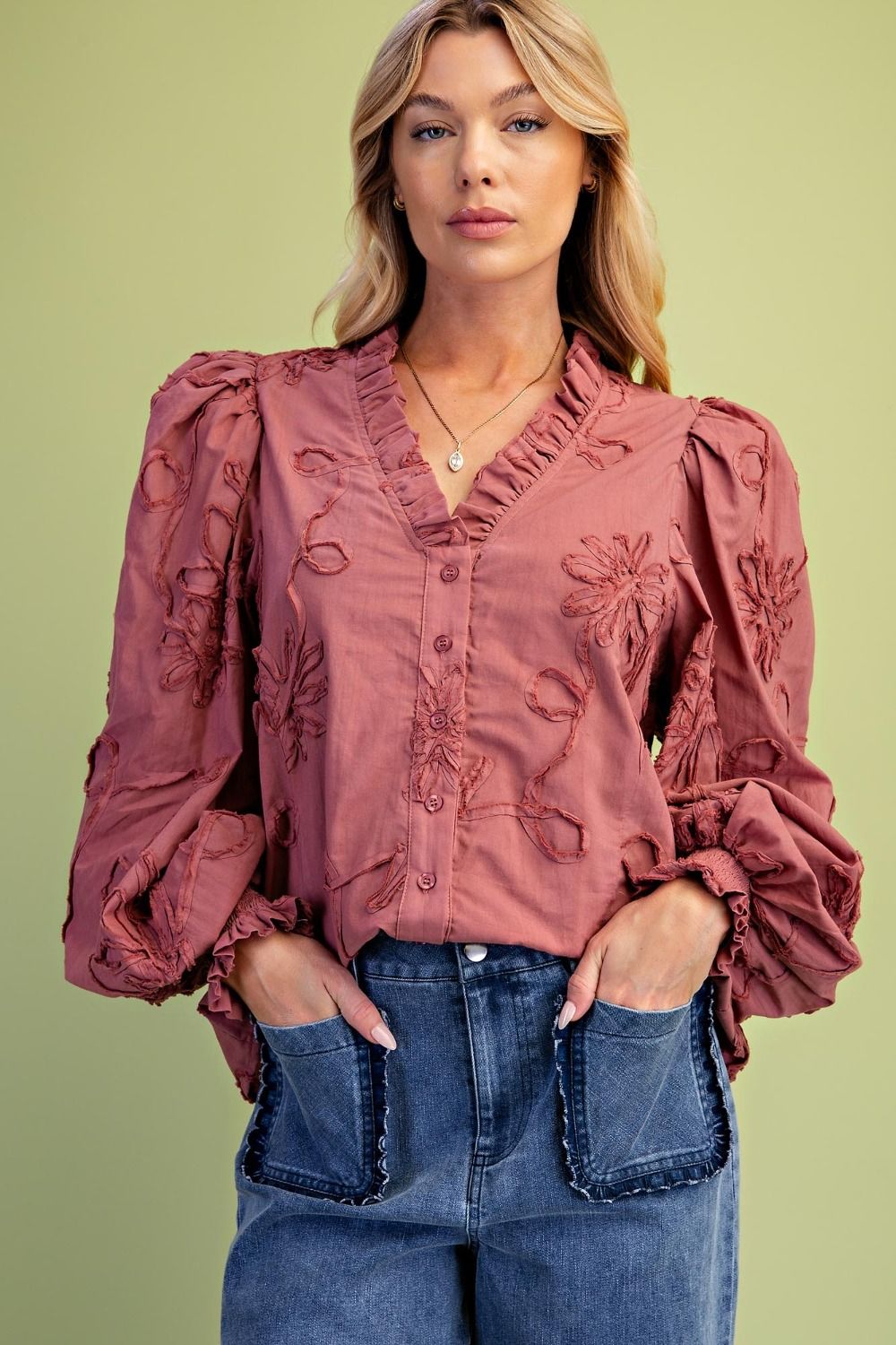 FLORAL BLOUSE